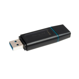USB MEMORIA KINGSTON 64GB DT EXODIA BLANCO/ANILLO AZUL TRANSP Memorias Flash Kingston - Image 2