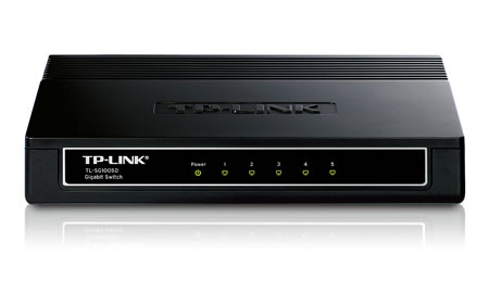 SWITCH DE ESCRITORIO CON 5PTOS GIGABIT SIN ADMINISTRACION Switches / Hubs Tp-link