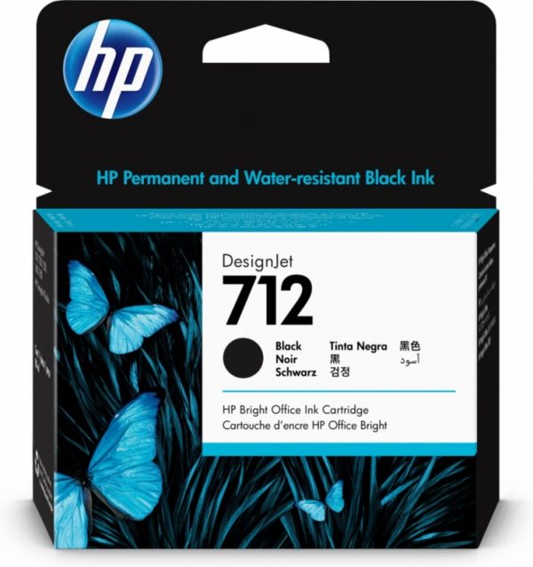 HP 712 NEGRO 80ML TINTA AMPLIO FORMATO 3ED71A Consumibles HP INC