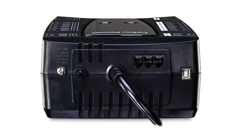 UPS INTERACTIVO 750VA/450W 12 NEMA 5-15R PANTALLA LCD RJ11 Equipamiento de Energía CyberPower - Image 2