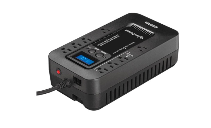 NOBREAK UPS CYBERPOWER EC650 650VA/390W.LCD.ECO.STANDBY.8CONT.RJ Equipamiento de Energía CyberPower - Image 2