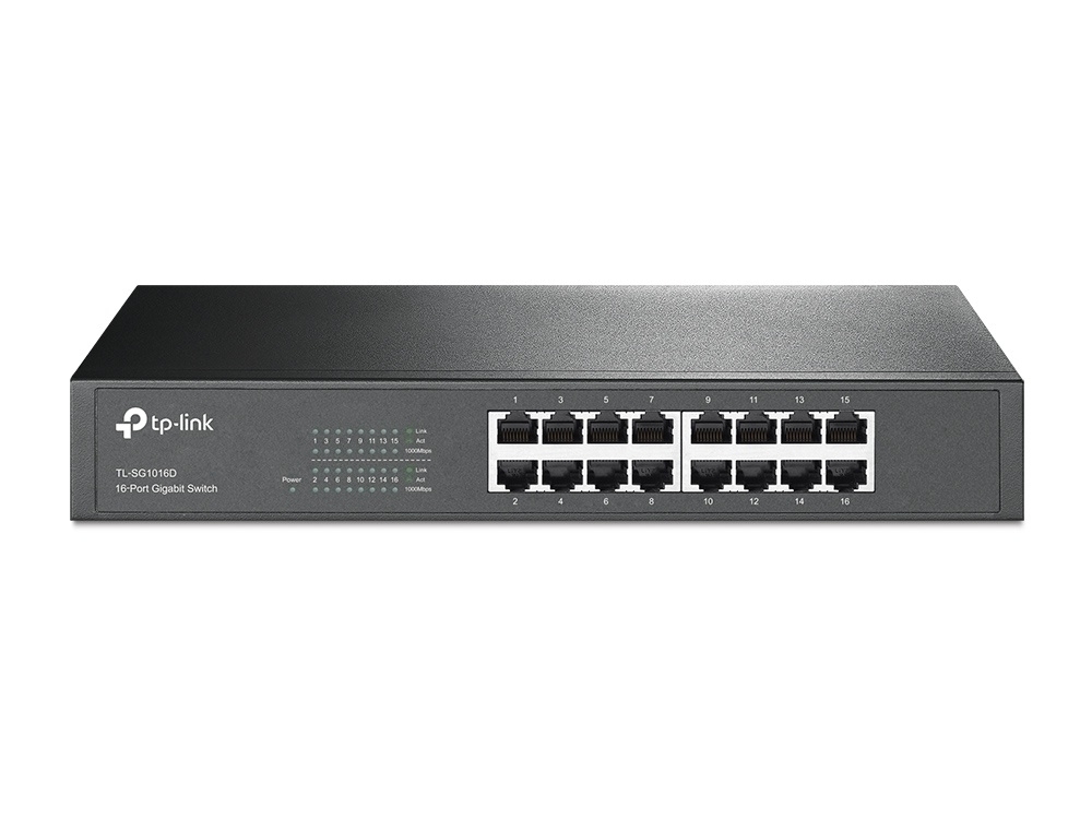 SWITCH CON 16 PUERTOS GIGABIT. SIN ADMINISTRACION ESCRITORIO/RACK Switches / Hubs Tp-link - Image 2