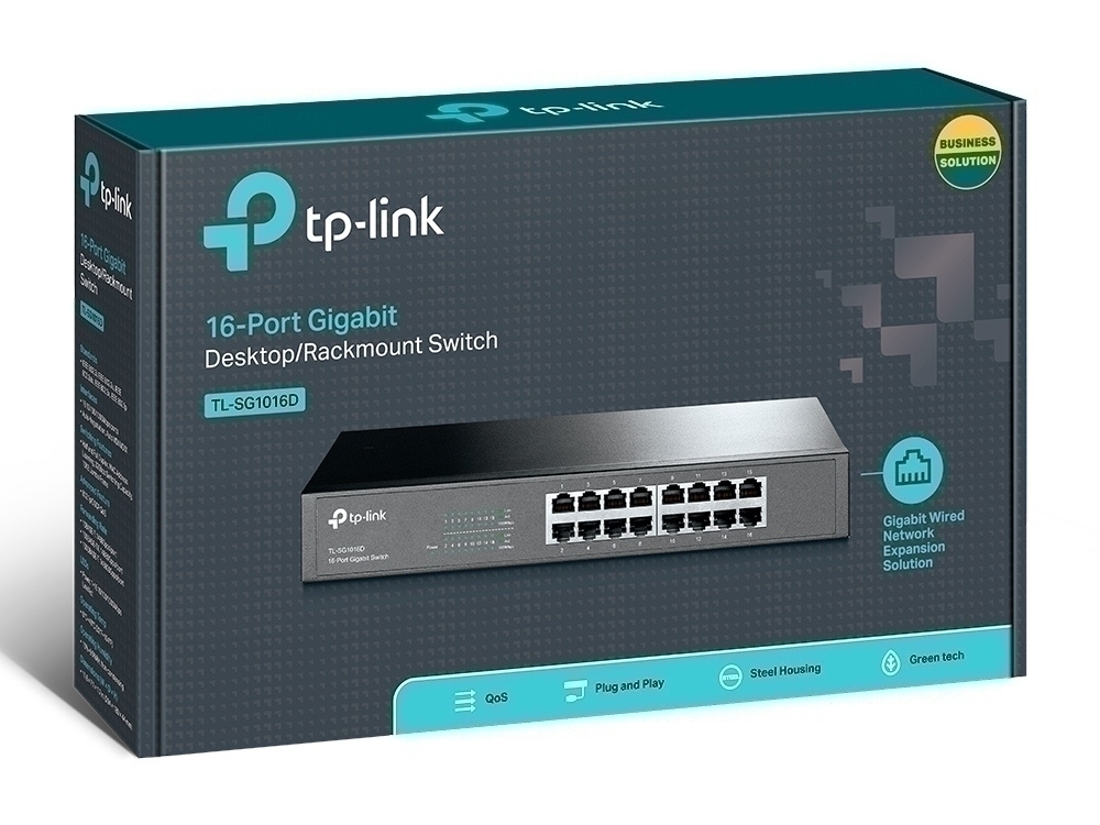 SWITCH CON 16 PUERTOS GIGABIT. SIN ADMINISTRACION ESCRITORIO/RACK Switches / Hubs Tp-link - Image 5