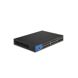 Switch Linksys Gigabit Ethernet LGS328C, 24 Puertos 10/100/1000 + 4 Puertos 10G SFP+, 128Gbit/s, 16.000 Entradas - Administrable Switches / Hubs Linksys - Image 3