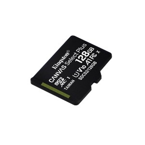 Memoria Flash Kingston Canvas Select Plus, 128GB MicroSDXC UHS-I Clase 10, con Adaptador Memorias Flash Kingston - Image 3