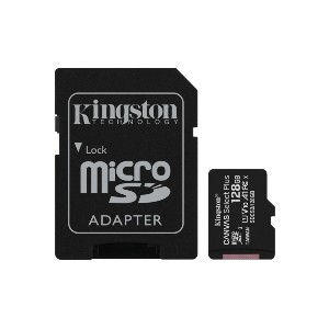 Memoria Flash Kingston Canvas Select Plus, 128GB MicroSDXC UHS-I Clase 10, con Adaptador Memorias Flash Kingston - Image 4