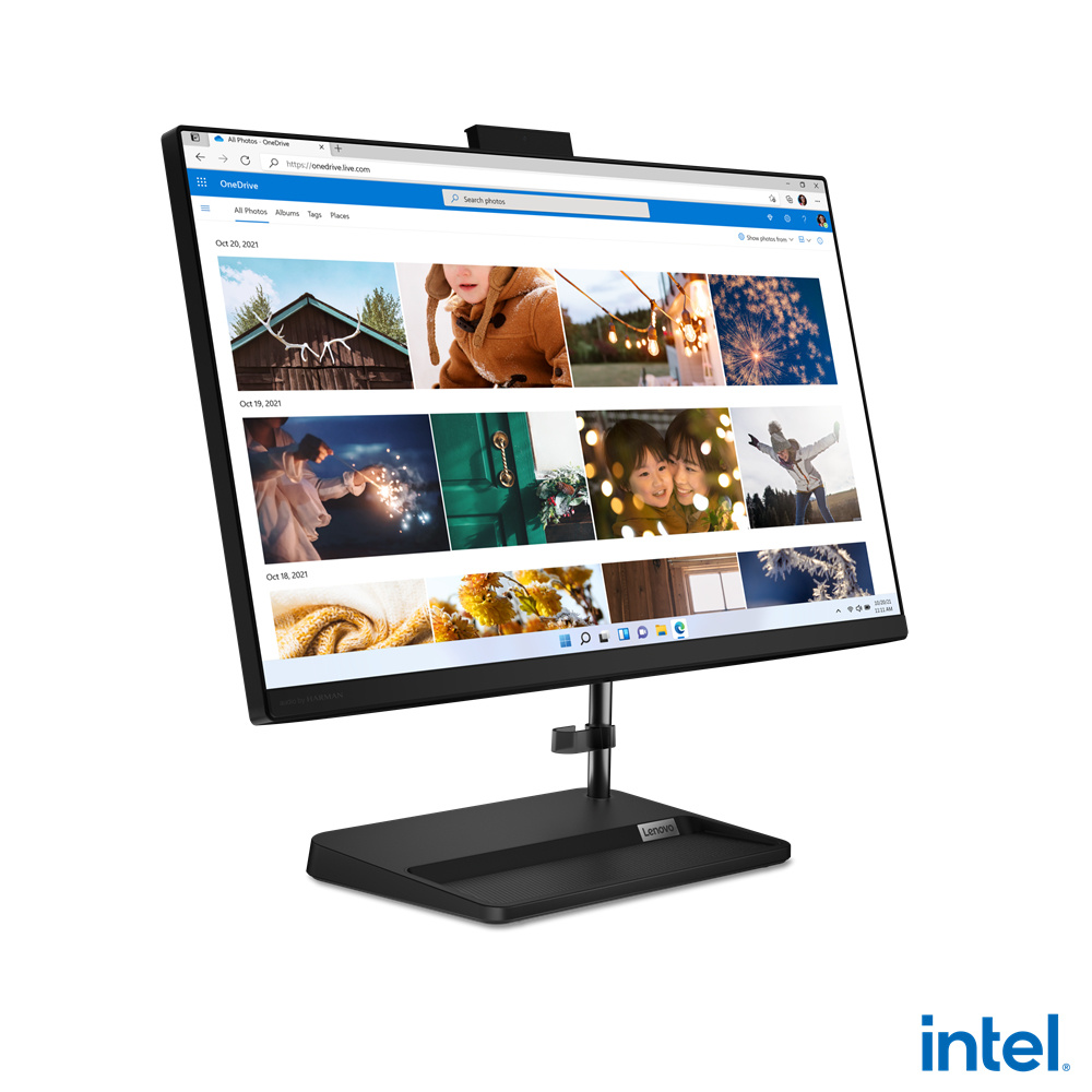 Lenovo IdeaCentre AIO 3 24IAP7 All-in-One 23.8", Intel Celeron 7305 1.10GHz, 8GB, 1TB + 256GB SSD, Windows 11 Home 64-bit, Negro NEG 1WTY Escritorio Lenovo Idea Aio - Image 5