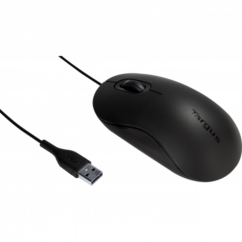 MOUSE OPTICO USB 5FT DISE1NO ERGONOMICO Y AMBIDIESTRO Apuntadores Targus - Image 3
