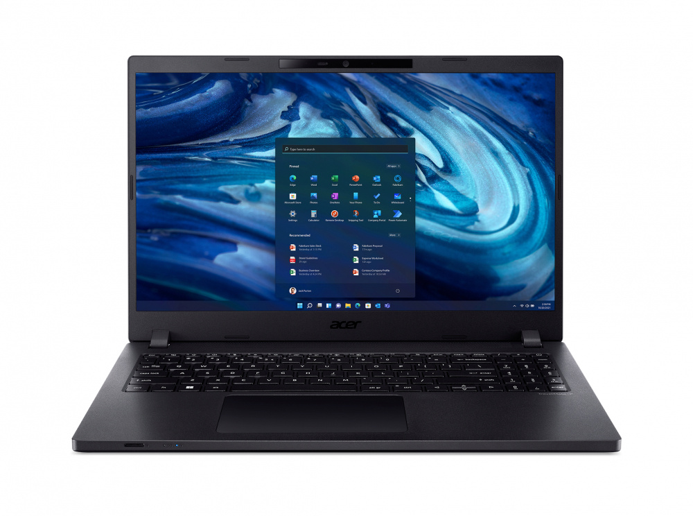 Laptop Acer TravelMate P2 TMP214-54-38W1 15.6" Full HD, Intel Core i3-1215U 1.20GHz, 8GB, 512GB SSD, Windows 11 Pro 64-bit, Español, Negro Portátiles / Tablets Acer Movilidad - Image 2