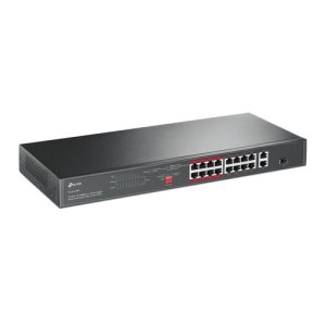 SWITCH PARA MONTAJE EN RACK DE 16 PUERTOS POE 10 100 MBPS Switches / Hubs Tp-link