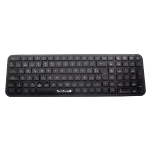 KIT INALAMBRICO MOUSE Y TECLADO DISENO DE RUEDA DE CEREZA NEGRO Teclado / Keypads TechZone - Image 6