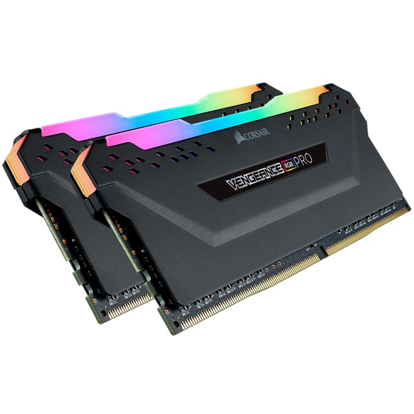 RAM CORSAIR VENGEANCE RGB PRO 16G DIMM 2X8G DDR4 3200 MHZ CL16 Memorias Corsair