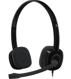 HEADSET PC-STEREO HEADSET H151 BLACK ANALOG-N/A-AMR-403-WITH ONE P Música Logitech
