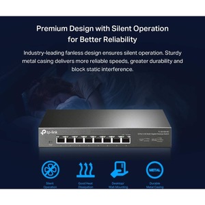 SWITCH PARA ESCRITORIO DE 8 PUERTOS 2.5GBPS Switches / Hubs Tp-link - Image 3