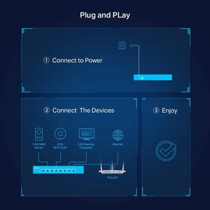 SWITCH PARA ESCRITORIO DE 8 PUERTOS 2.5GBPS Switches / Hubs Tp-link - Image 7