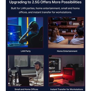 SWITCH PARA ESCRITORIO DE 8 PUERTOS 2.5GBPS Switches / Hubs Tp-link - Image 10