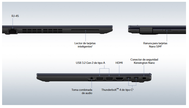 Laptop ASUS ExpertBook B3 B3404 14" WUXGA, Intel Core i5-1335U, 16GB, 512GB SSD, Windows 11 Pro, Español Portátiles / Tablets Asus - Image 2