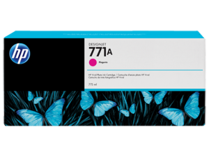 HP 771 MAGENTA 775ML TINTA AMPLIO FORMATO B6Y17A Consumibles HP INC