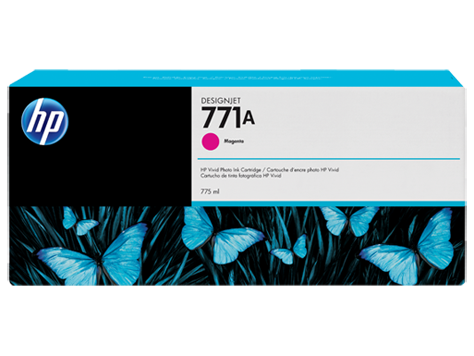 HP 771 MAGENTA 775ML TINTA AMPLIO FORMATO B6Y17A Consumibles HP INC