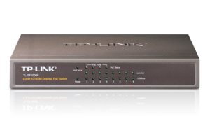 SWITCH ESCRITORIO DE 8 PUERTOS ETHERNET CON 4 PUERTOS POE SIN A Switches / Hubs Tp-link