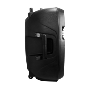 BAFLE VORAGO KSP-500 NEGRO 15IN BT 2 MICROFONOS RECARGABLE C/TRIPI Música Vorago - Image 3