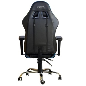 Sillón de Juego XZEAL XZ10 - Espuma, Acero, Metálico, Cloruro de Polivinilo (PVC) - Negro, Azul /160GRADOS/SOPORTE LUMBAR/SUPERIOR - Image 2