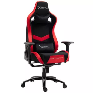 SILLA GAMER XZEAL CHAIR ROJA/18 0GRADOS/SOPORTE LUMBAR/TEXTIL/PISTO - Image 3