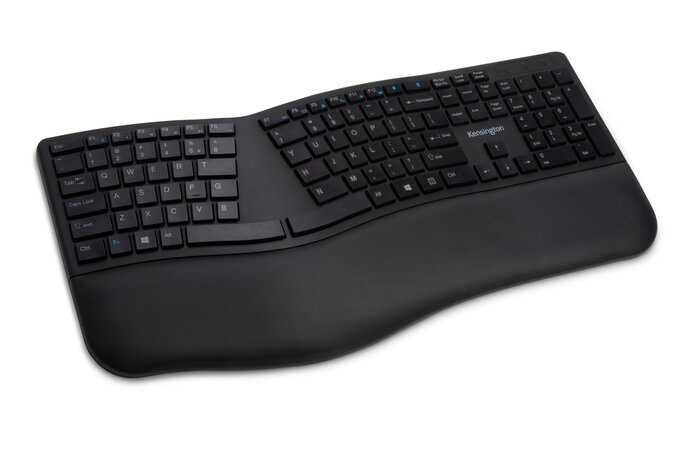 Kensington Teclado Pro Fit Ergo, Inalámbrico, Negro (Español) Teclado / Keypads Kensington